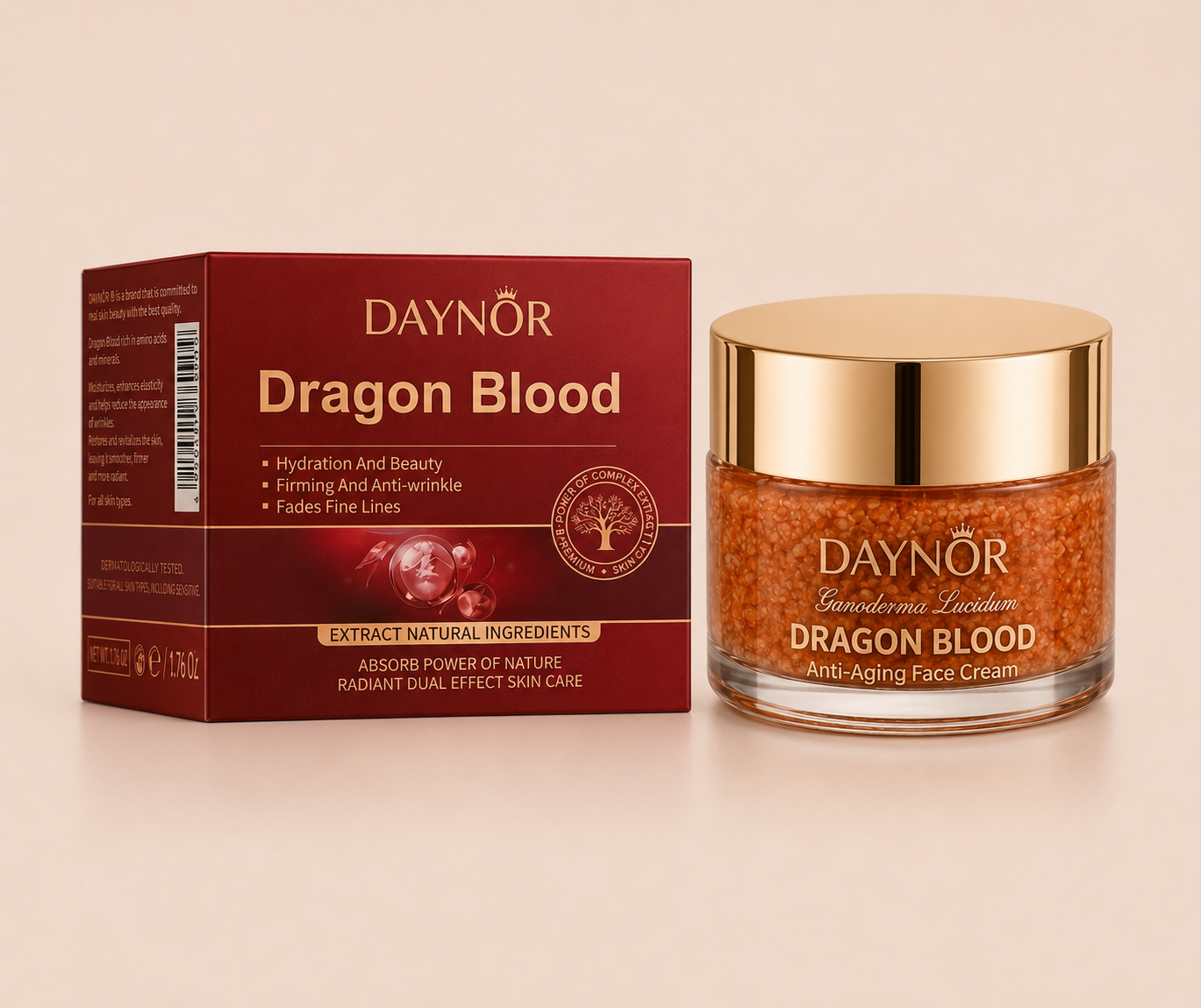Sangre de Dragon Retinol Crema Anti edad - DAYNOR ¡1 + 1 GRATIS!